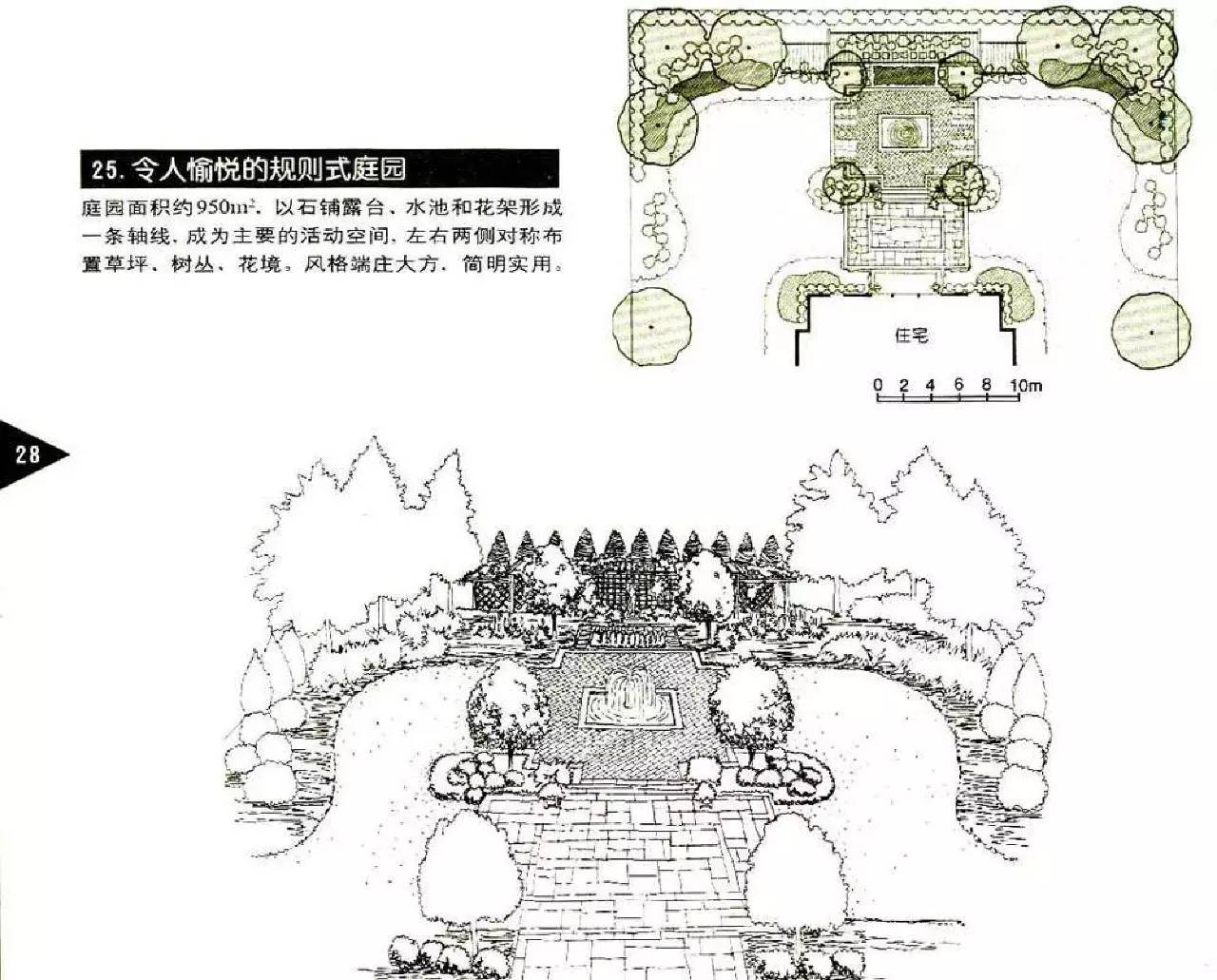 【独家整理】82个庭院设计图籍