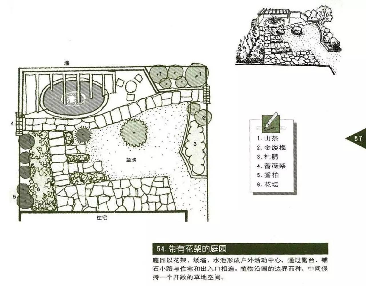 【独家整理】82个庭院设计图籍