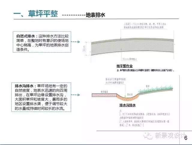 草坪平整与收边衔接