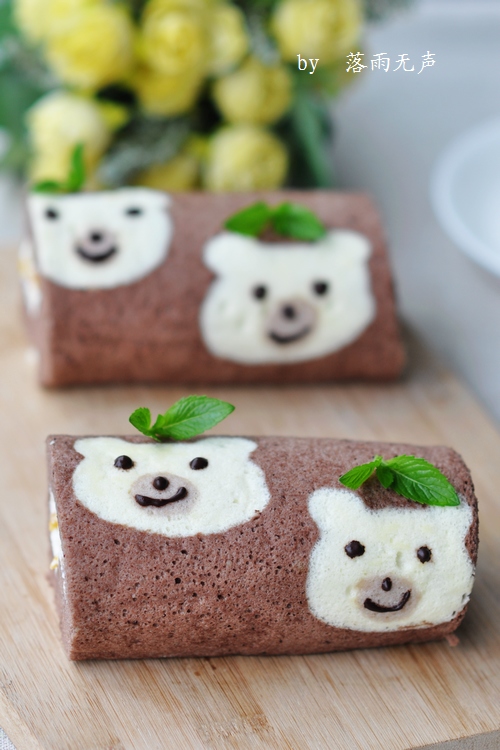▶&nbsp;烘焙DIY：可爱小熊蛋糕卷