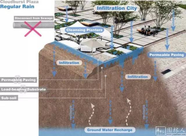 国外海绵城市案例超详细解析！