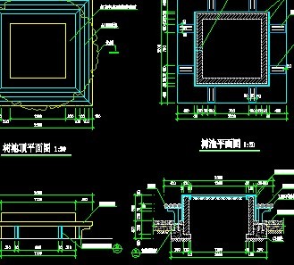 树池坐登施工图
