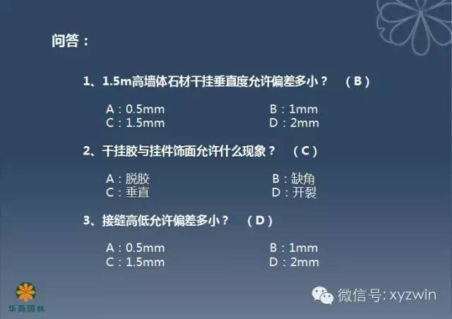园林工程施工工艺标准之石材干挂安装