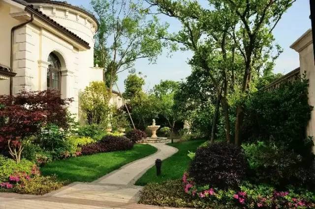 小区绿化植物配置案例实景 