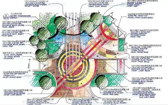 百张入口平面设计图