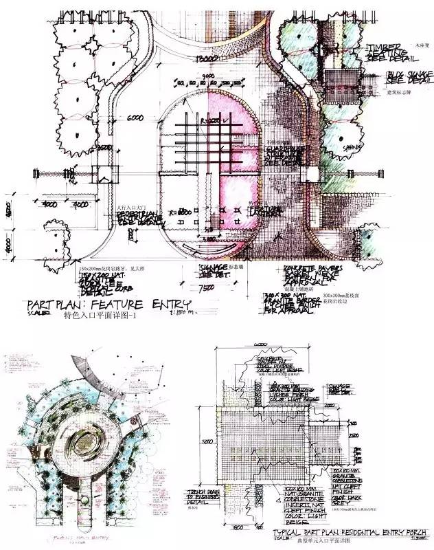 百张入口平面设计图