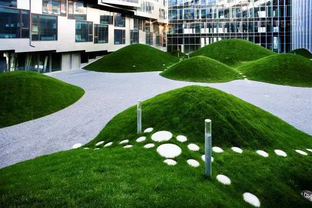 50个草坪微地形营造案例