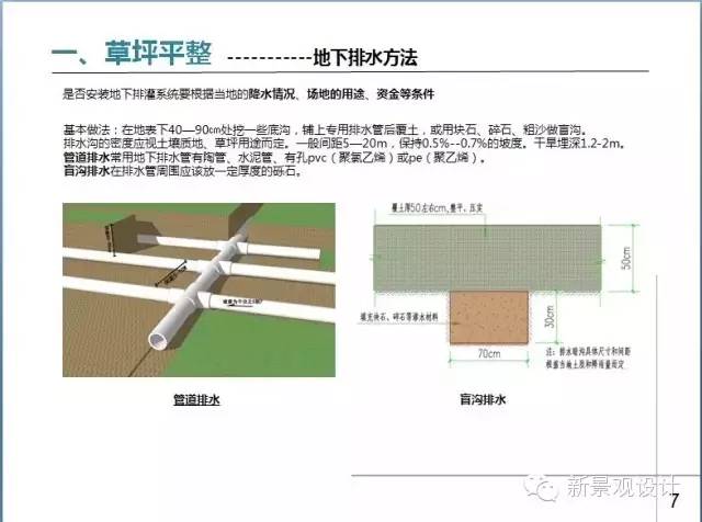 草坪平整与收边衔接