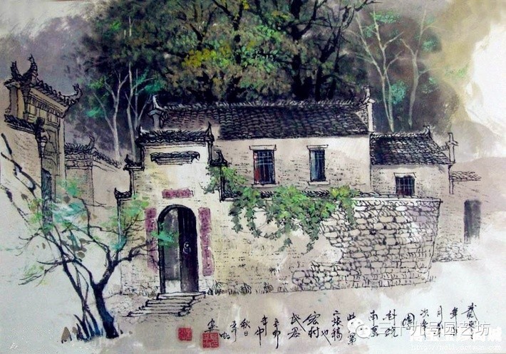 老家的庭院，生活•风水•诗意