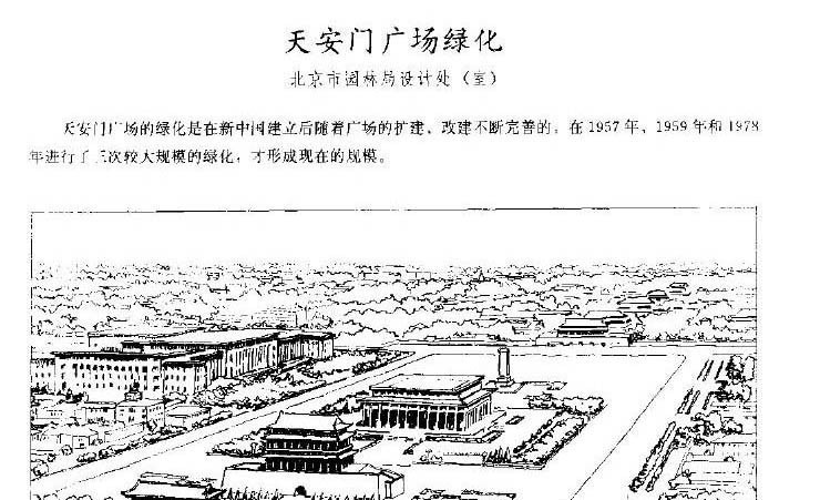 最全北京城园林绿化分析 独家分享~