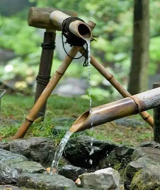 日本庭院中的“添水”