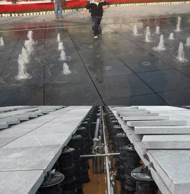 水景静水面的做法-----石材架空“万能支撑器”