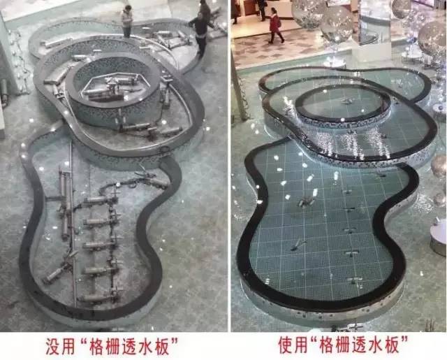 水景静水面的做法-----石材架空“万能支撑器”