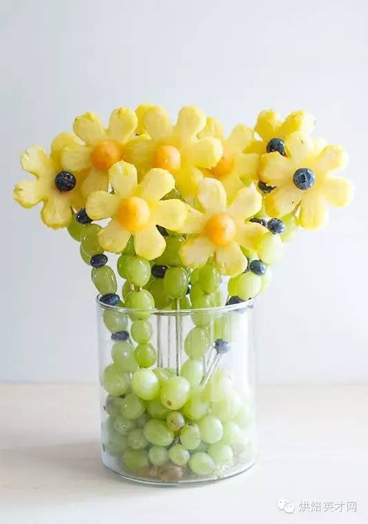 现下超流行的水果花束，简单易上手人人都能做！