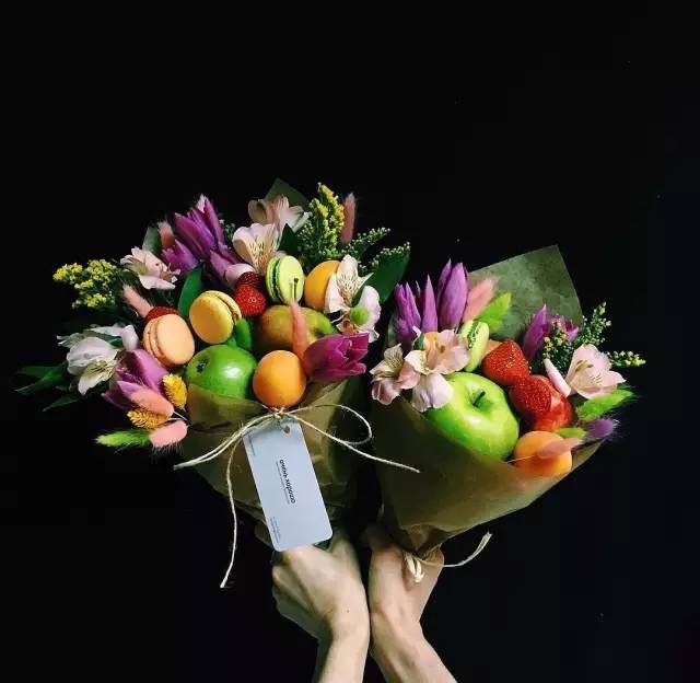 花艺 | 蔬菜水果花束，花前月下柴米油盐两不误