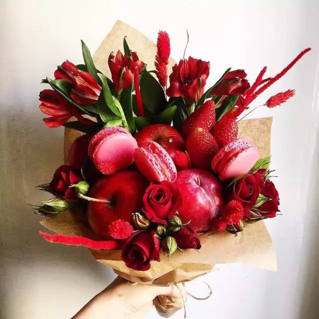 花艺 | 蔬菜水果花束，花前月下柴米油盐两不误