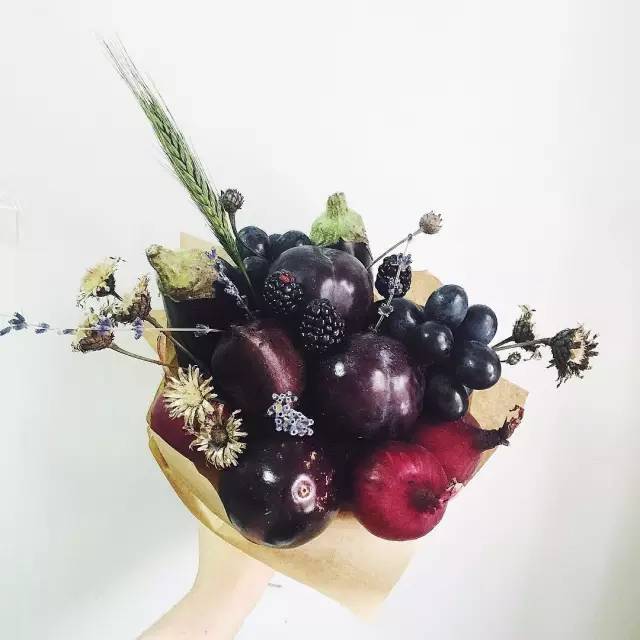 花艺 | 蔬菜水果花束，花前月下柴米油盐两不误