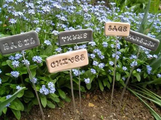 150例花园植物标签牌DIY参考款式