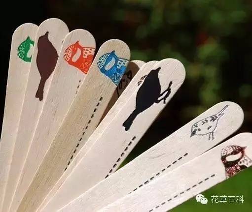 看国外大神教你如何制作植物标签