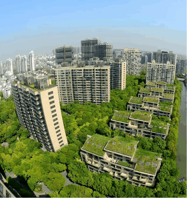 绿化率100%，最有个性的楼盘！