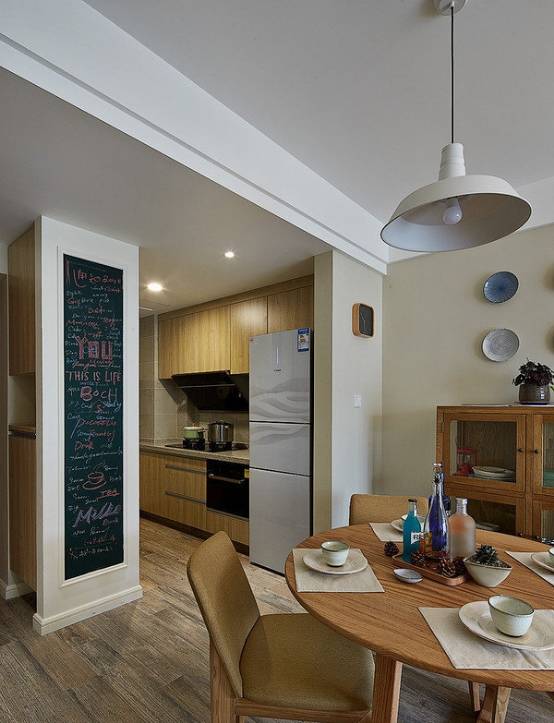 细节| 留面黑板墙，轻松提升民宿格调，美观又实用