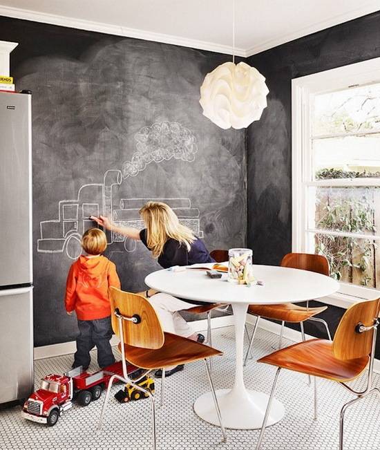 细节| 留面黑板墙，轻松提升民宿格调，美观又实用