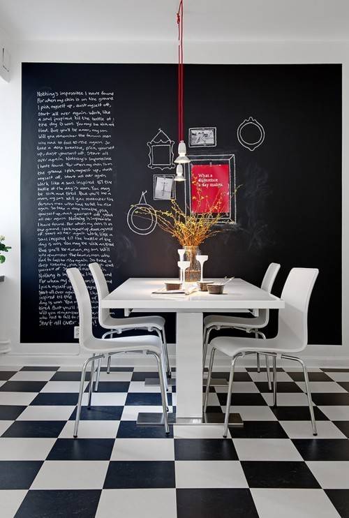 细节| 留面黑板墙，轻松提升民宿格调，美观又实用